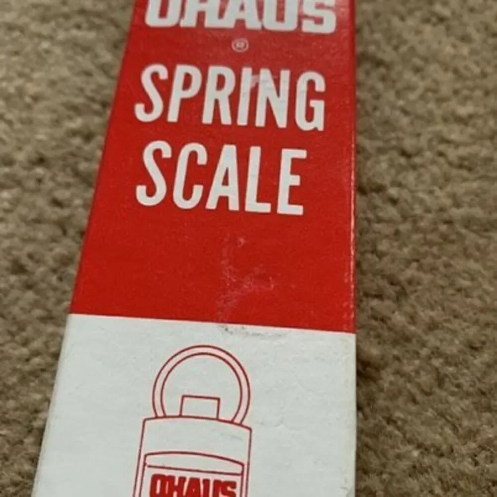 Ohaus Spring Scale Model 8002 500 Grams 18 Ounces